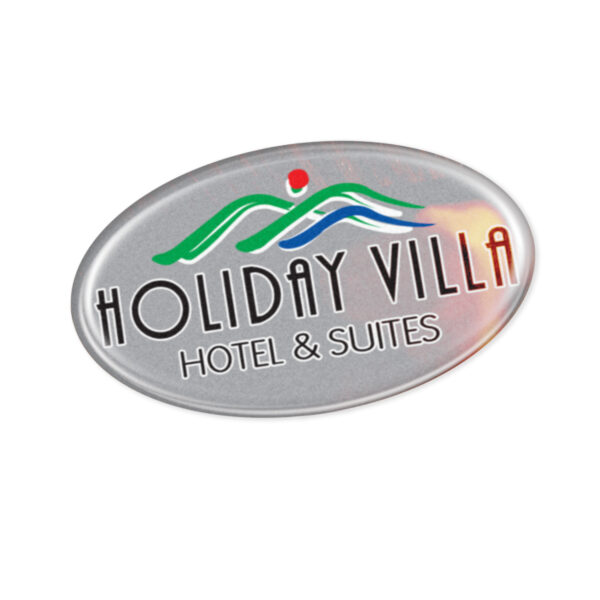 100136 - Resin Coated Labels 74 x 43mm Oval