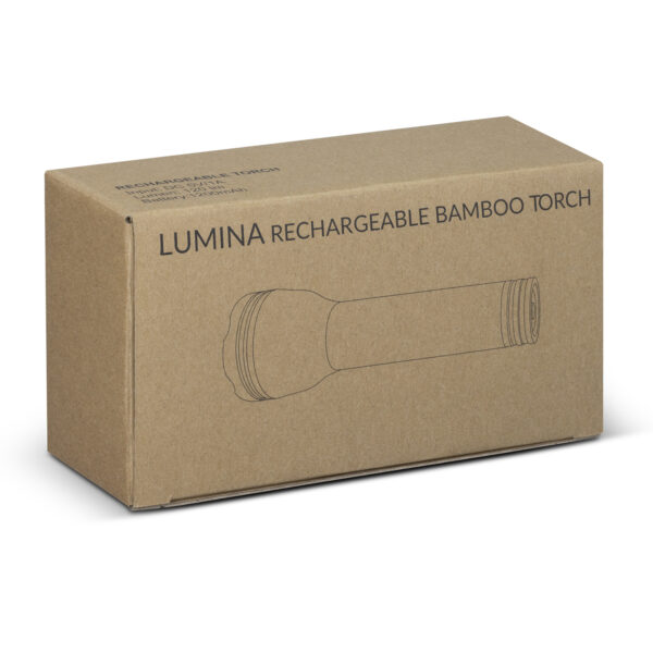 126810 - Lumina Rechargeable Bamboo Torch - Image 8
