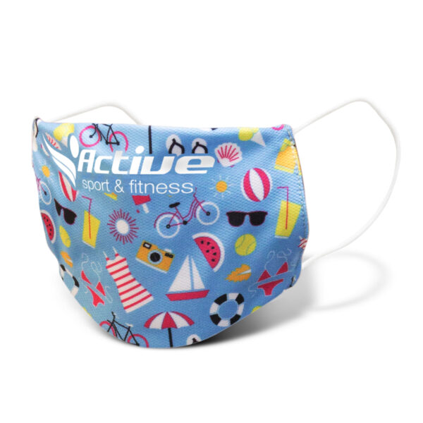 200328 - Reusable Face Mask Full Colour - Small