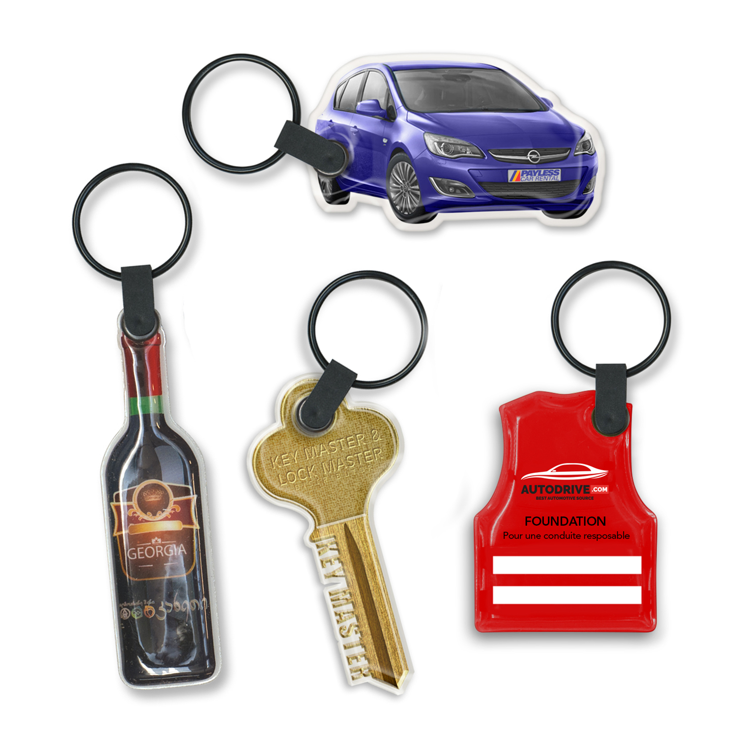106850 - Star Flex Key Ring