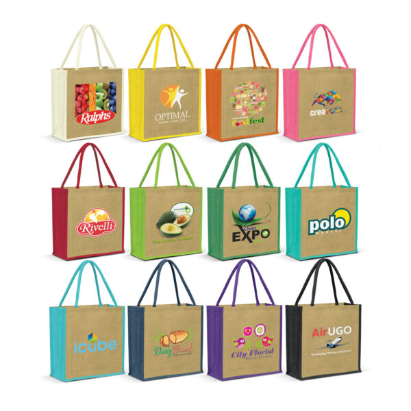 108037 - Monza Jute Tote Bag