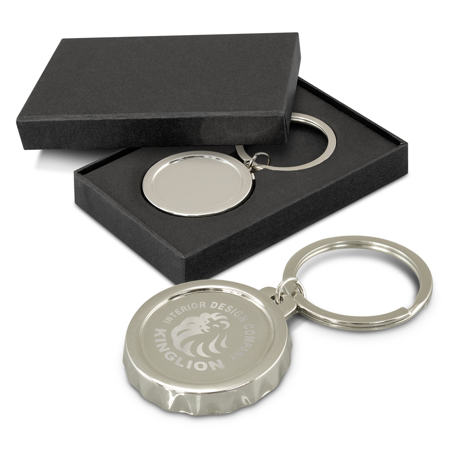 Orleans Bottle Opener Key Ring - Custom Branded Promotional Products