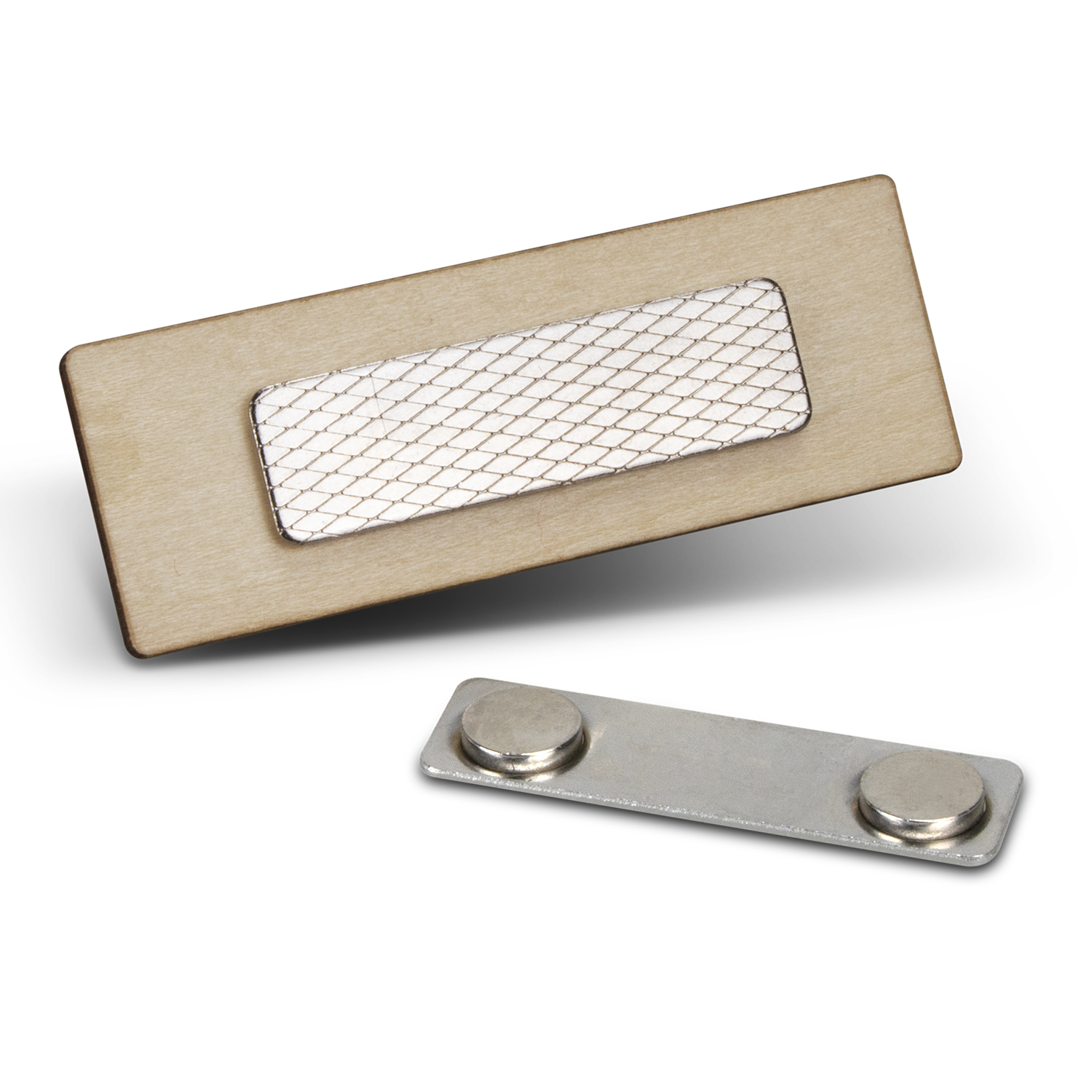 120582 - Magnetic Wooden Badge - Image 3