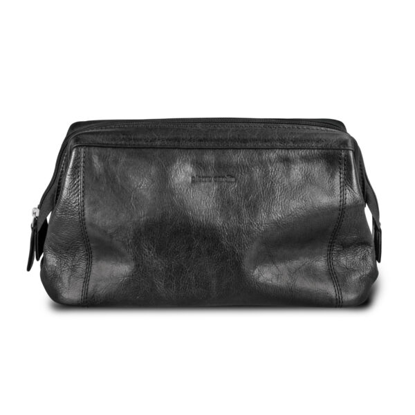 121119 - Pierre Cardin Leather Toiletry Bag - Image 2