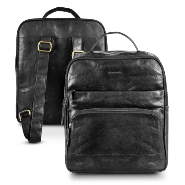 121120 - Pierre Cardin Leather Backpack