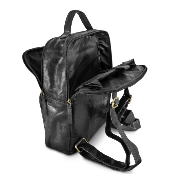 121120 - Pierre Cardin Leather Backpack - Image 3