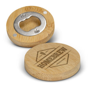 Bamboo Bottle Opener - Custom Branded Promotional Products