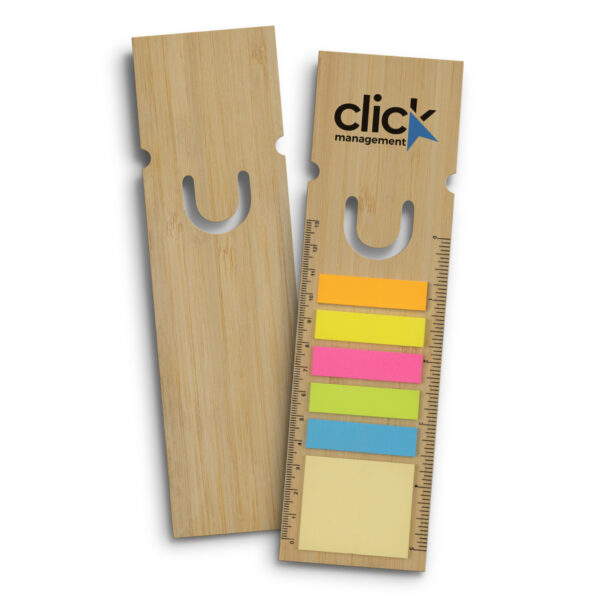 121726 - Bamboo Ruler Bookmark - Square