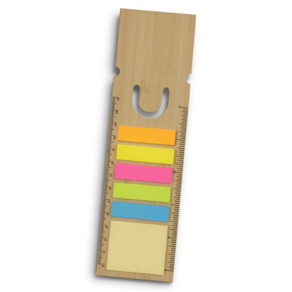 121726 - Bamboo Ruler Bookmark - Square - Image 2