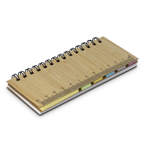 121728 - Bamboo Sticky Note Wallet - Image 2