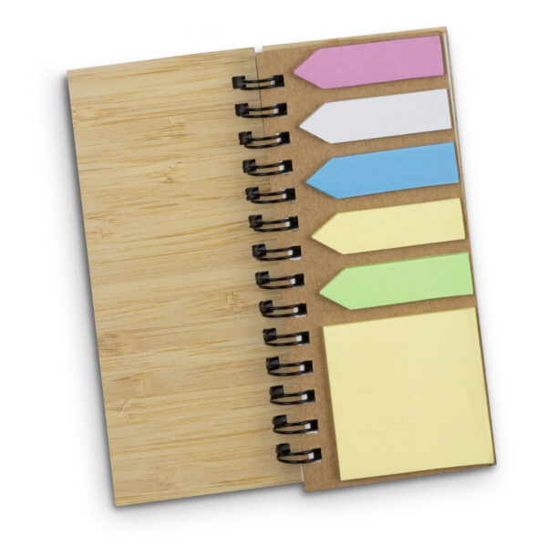 121728 - Bamboo Sticky Note Wallet - Image 4