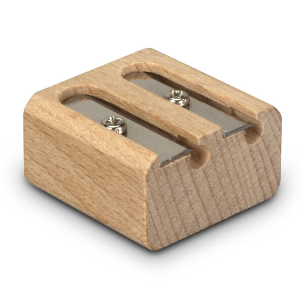 121801 - Wooden Pencil Sharpener - Image 2