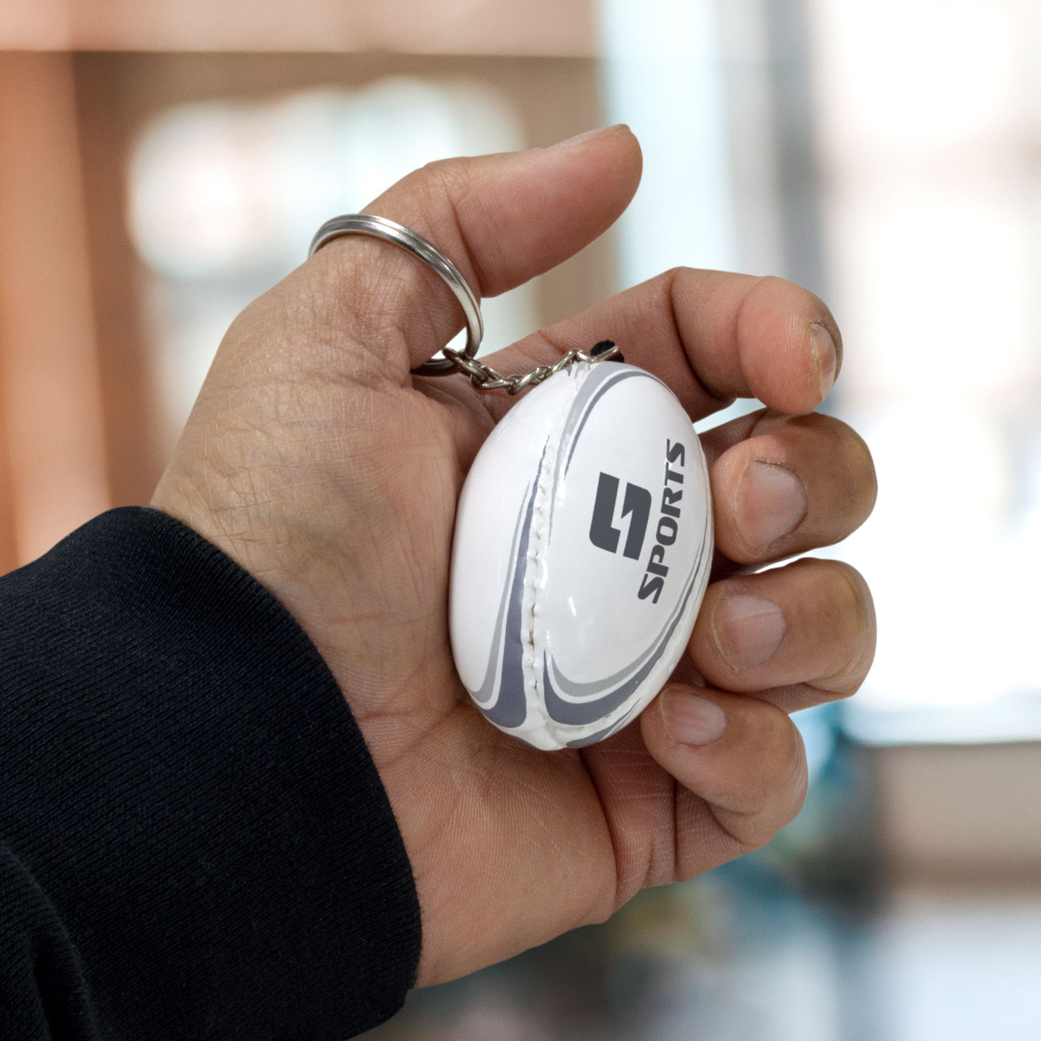 121978 - Rugby Ball Key Ring - Image 3
