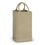 121997 - Jute Four Bottle Wine Carrier - Image 2