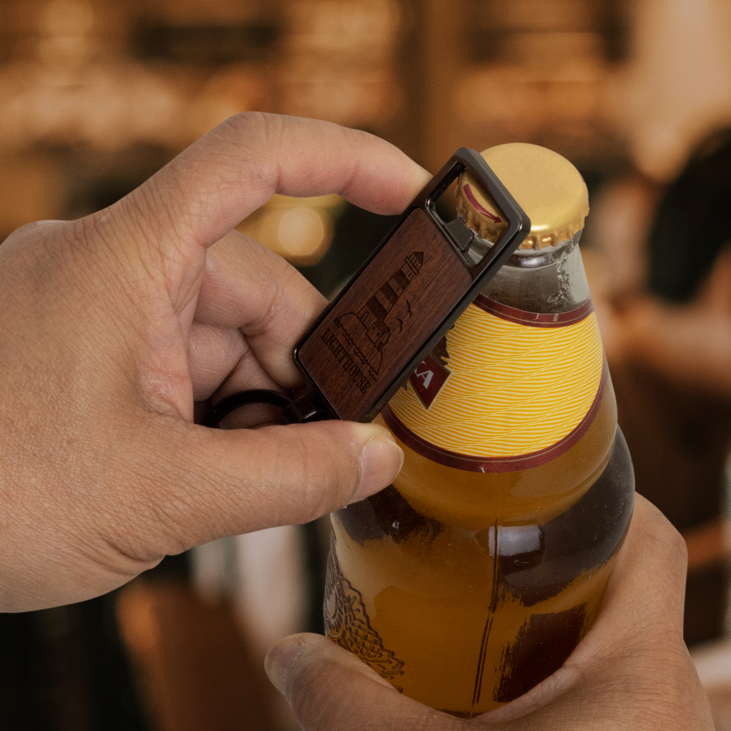 123017 - Santo Bottle Opener Key Ring - Image 6