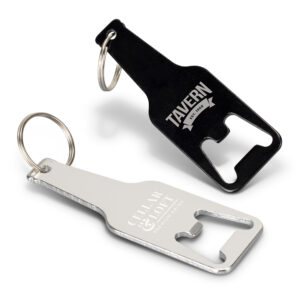 Beverage Bottle Opener Key Ring - Custom Branded Promotional Products