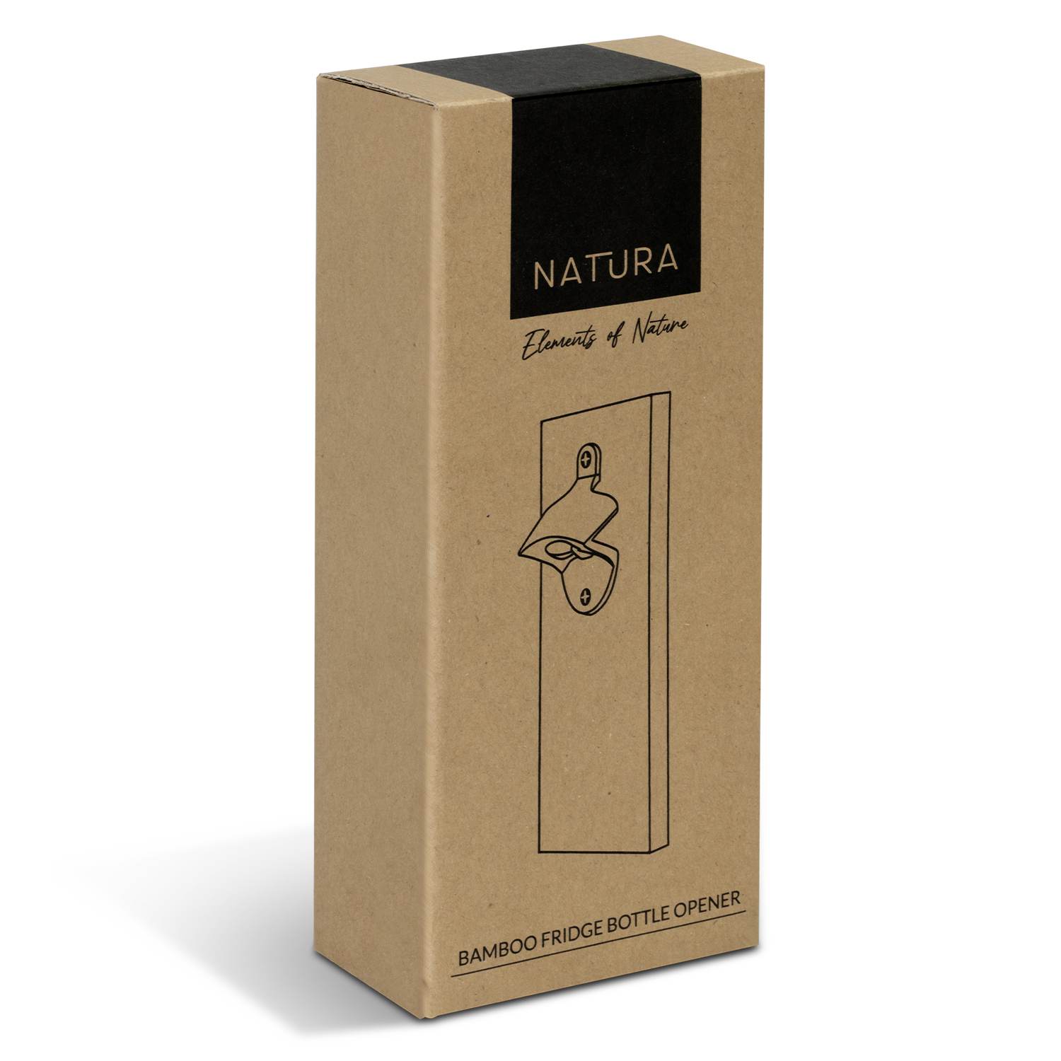 124702 - NATURA Bamboo Fridge Bottle Opener - Image 5