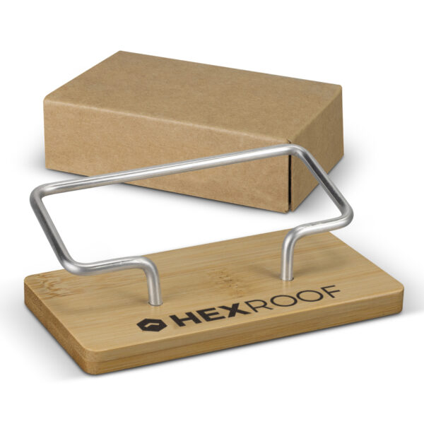 126738 - Bamboo Business Card Stand