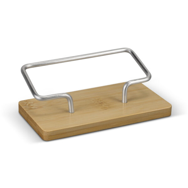126738 - Bamboo Business Card Stand - Image 2