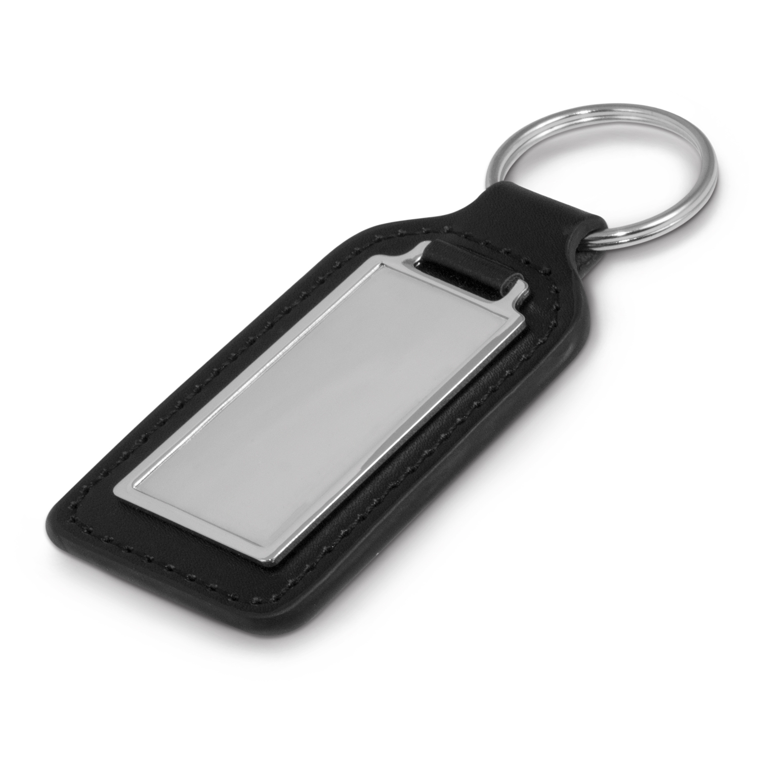 108598 - Baron Leather Key Ring - Rectangle - Image 3