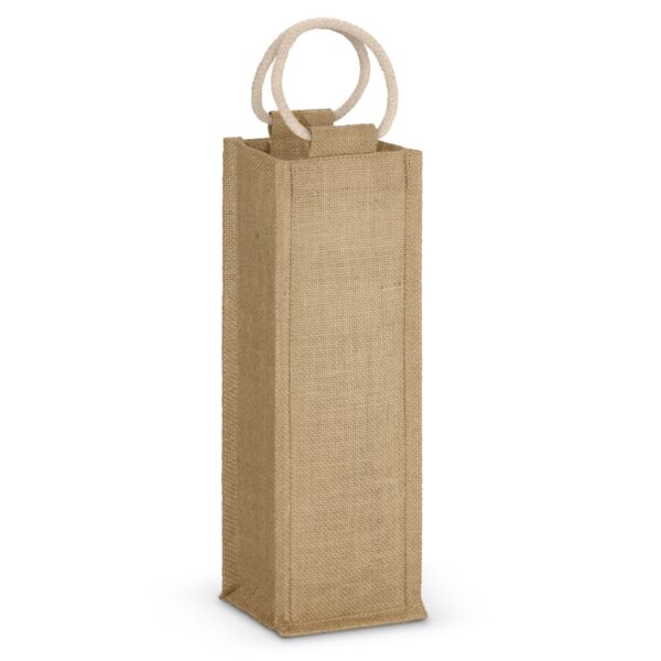 109081 - Napoli Jute Wine Carrier - Image 2