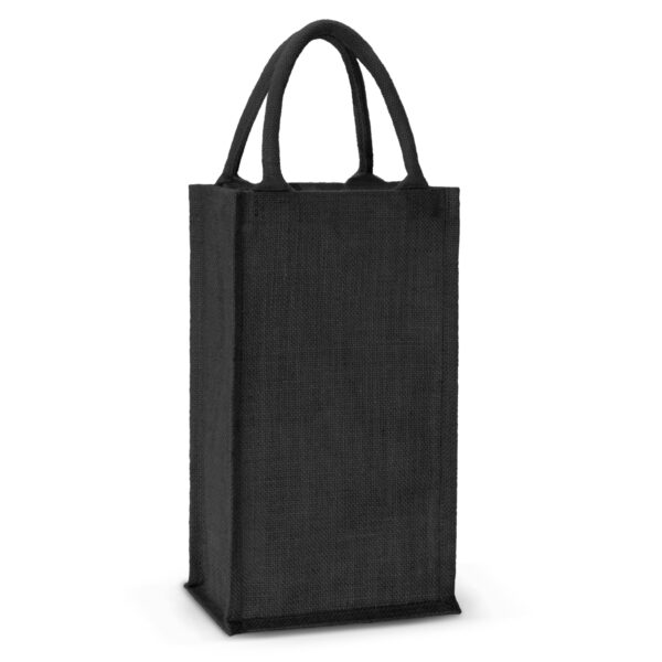109082 - Donato Jute Double Wine Carrier - Image 3