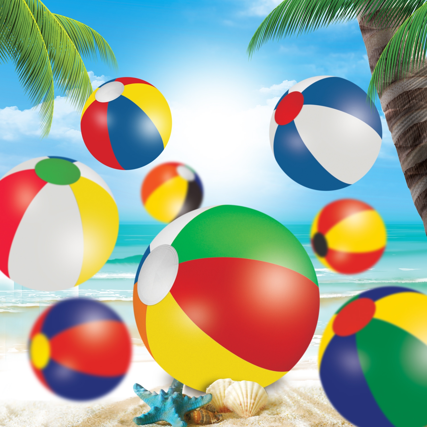 110504 - Beach Ball - 21cm Mix and Match - Image 3