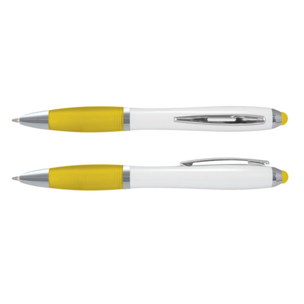 110808 - Vistro Stylus Pen - White Barrel - Image 2