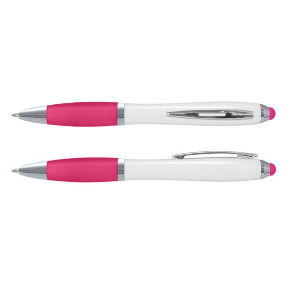 110808 - Vistro Stylus Pen - White Barrel - Image 4