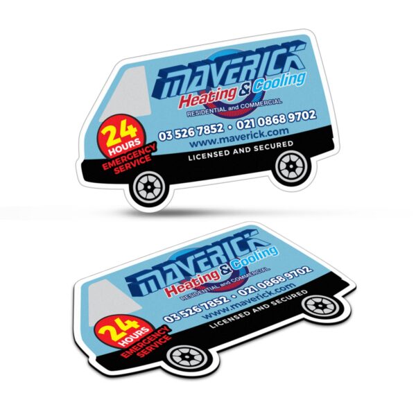 112308 - Fridge Magnet 90 x 55mm - Van Shape