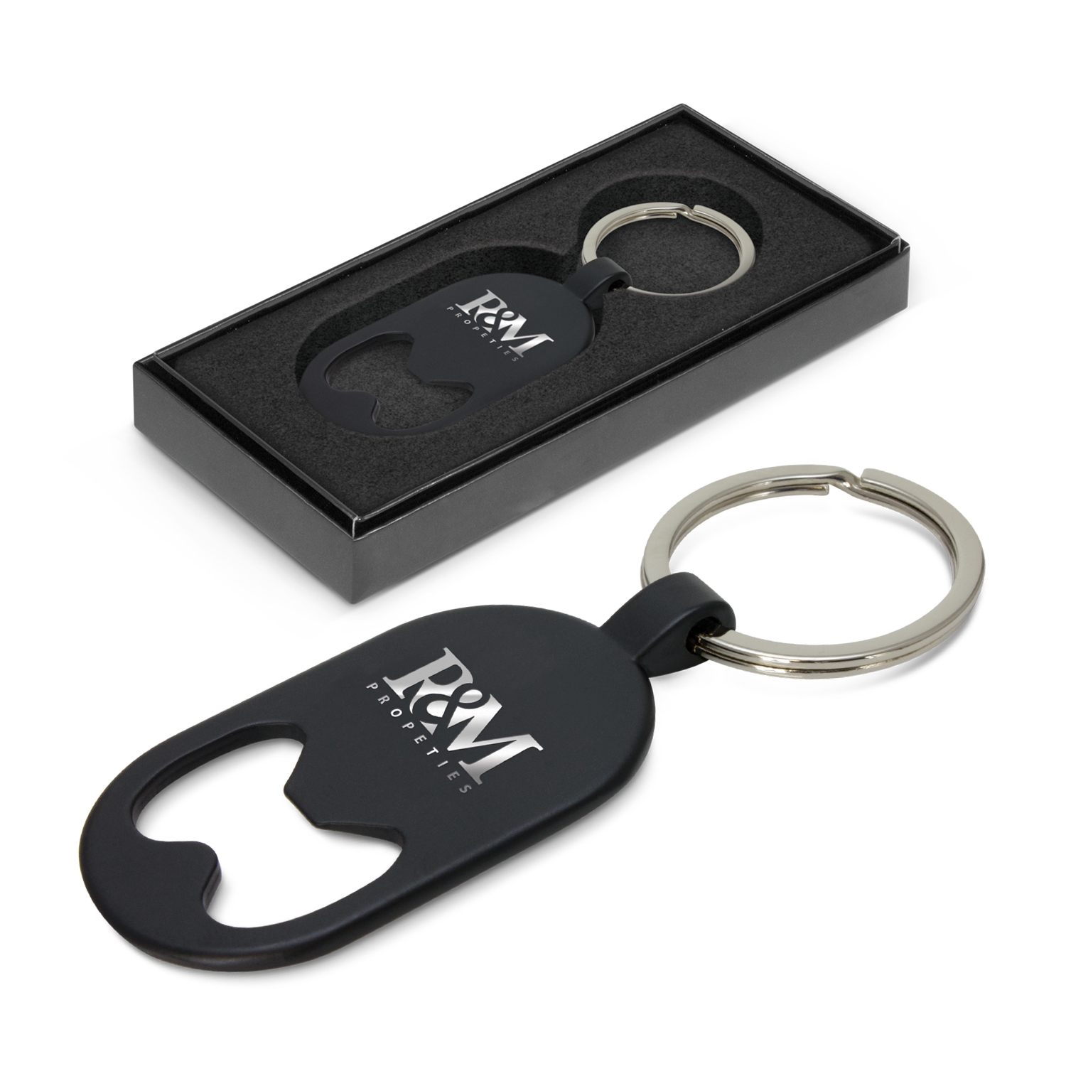Brio Bottle Opener Key Ring - Custom Branded Promotional Products
