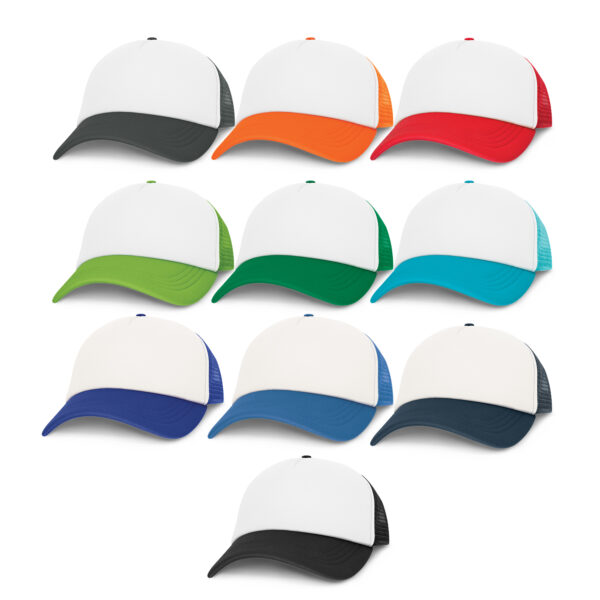 113032 - Cruise Mesh Cap - White Front