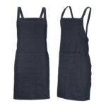 113593 - Carolina Denim Bib Apron - Image 2