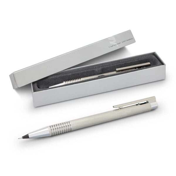 113796 - Lamy Logo Pencil - Brushed Steel - Image 2
