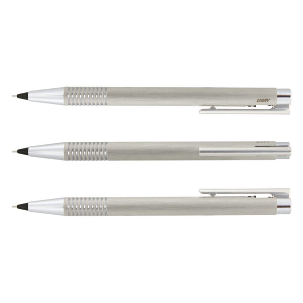 113796 - Lamy Logo Pencil - Brushed Steel - Image 3