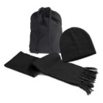 113842 - Nebraska Scarf and Beanie Set - Image 4