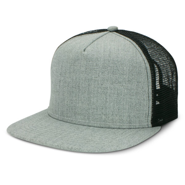 114244 - Jackson Flat Peak Trucker Cap - Image 2