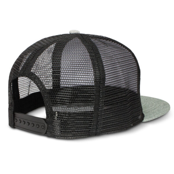 114244 - Jackson Flat Peak Trucker Cap - Image 3