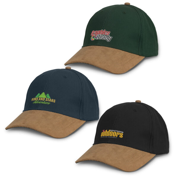 114372 - Outback Suede Peak Cap