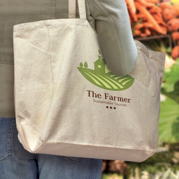 115116 - Galleria Cotton Tote Bag - Image 3