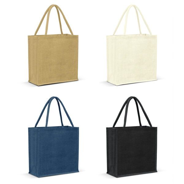 115324 - Monza Jute Tote Bag - Colour Match