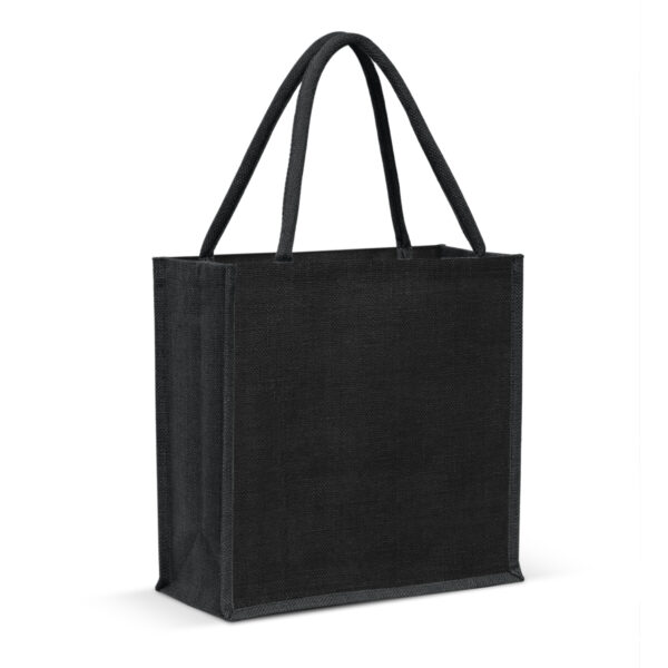 115324 - Monza Jute Tote Bag - Colour Match - Image 5