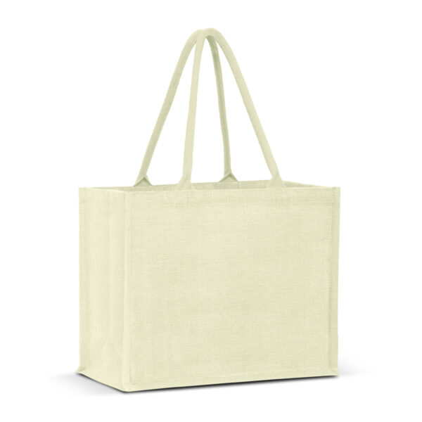 115325 - Torino Jute Tote Bag - Colour Match - Image 3