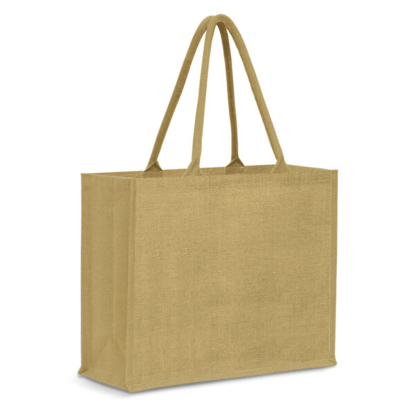 115327 - Modena Jute Tote Bag - Colour Match - Image 2
