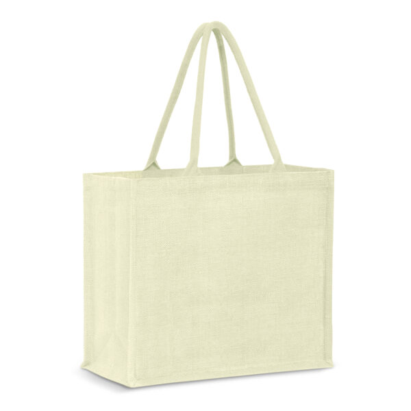 115327 - Modena Jute Tote Bag - Colour Match - Image 3