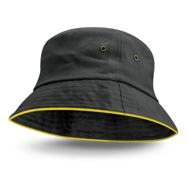 115741 - Bondi Bucket Hat - Coloured Sandwich Trim - Image 3