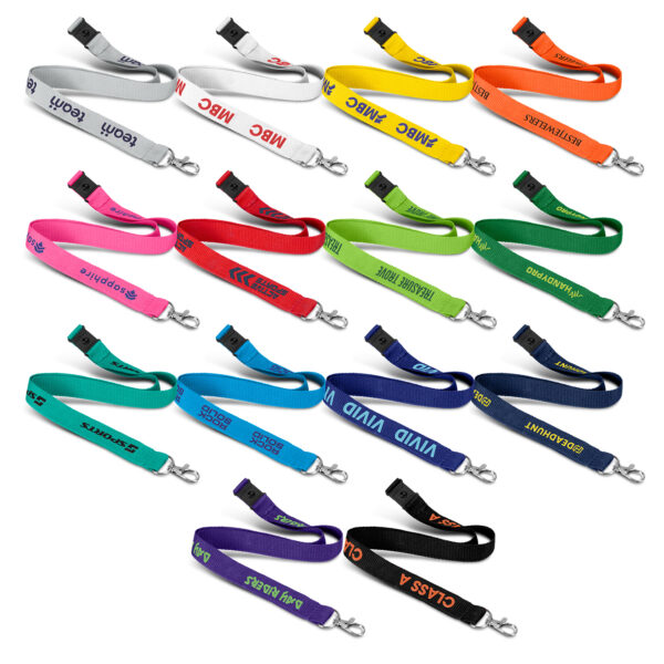 116611 - Soft Touch Logo Lanyard - Image 2