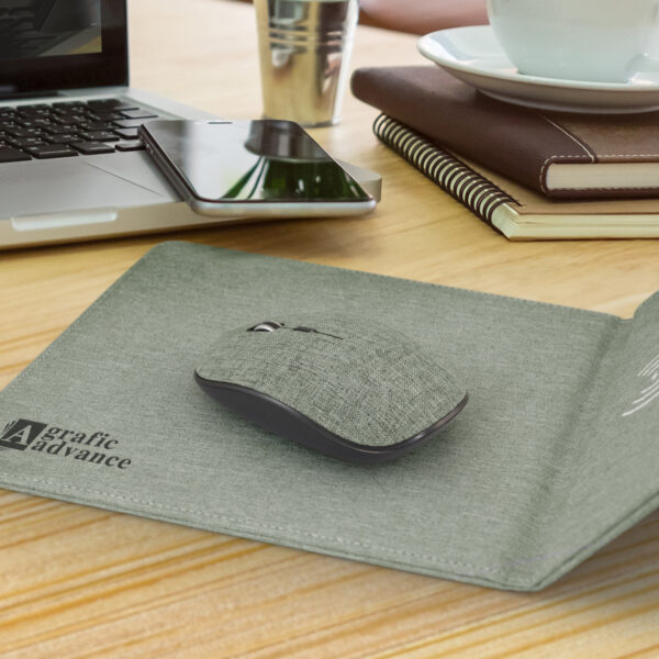116768 - Greystone Wireless Charging Mouse Mat - Image 4