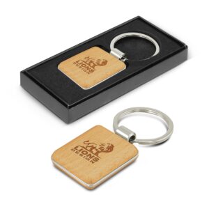 Echo Key Ring - Square - Custom Branded Promotional Products