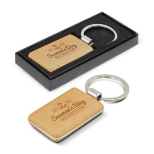 Echo Key Ring - Rectangle - Custom Branded Promotional Products